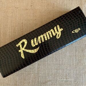 RUMMY GAME SET by CGS Color Number Tile Matching Game Fun for All Ages Vintage